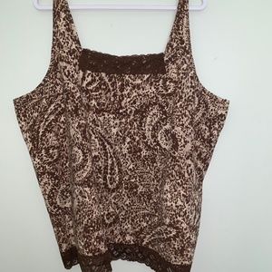 Liz & Me cami, size 3x (26/28)